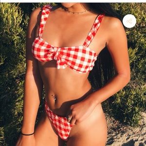 Plaid bikini